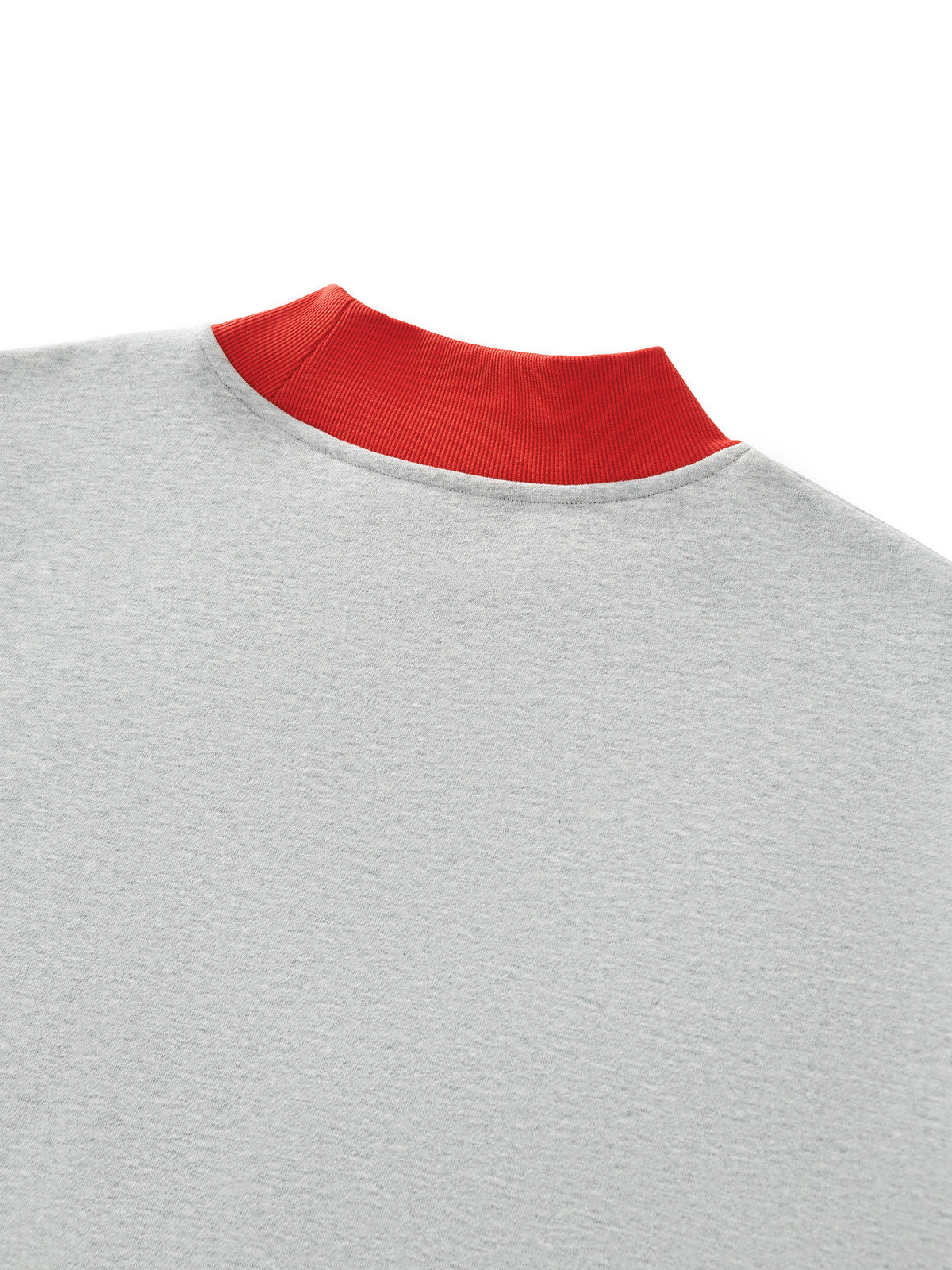 Women’s Mock Neck Crewneck Sweatshirt