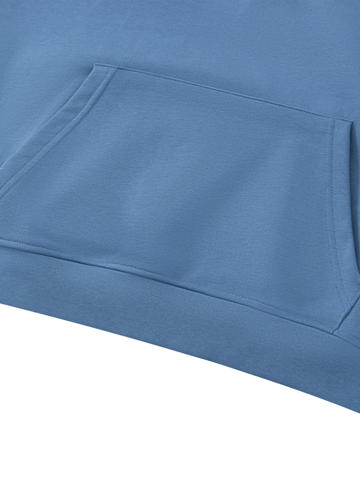 Unisex Boxy Raw Edge Hoodie