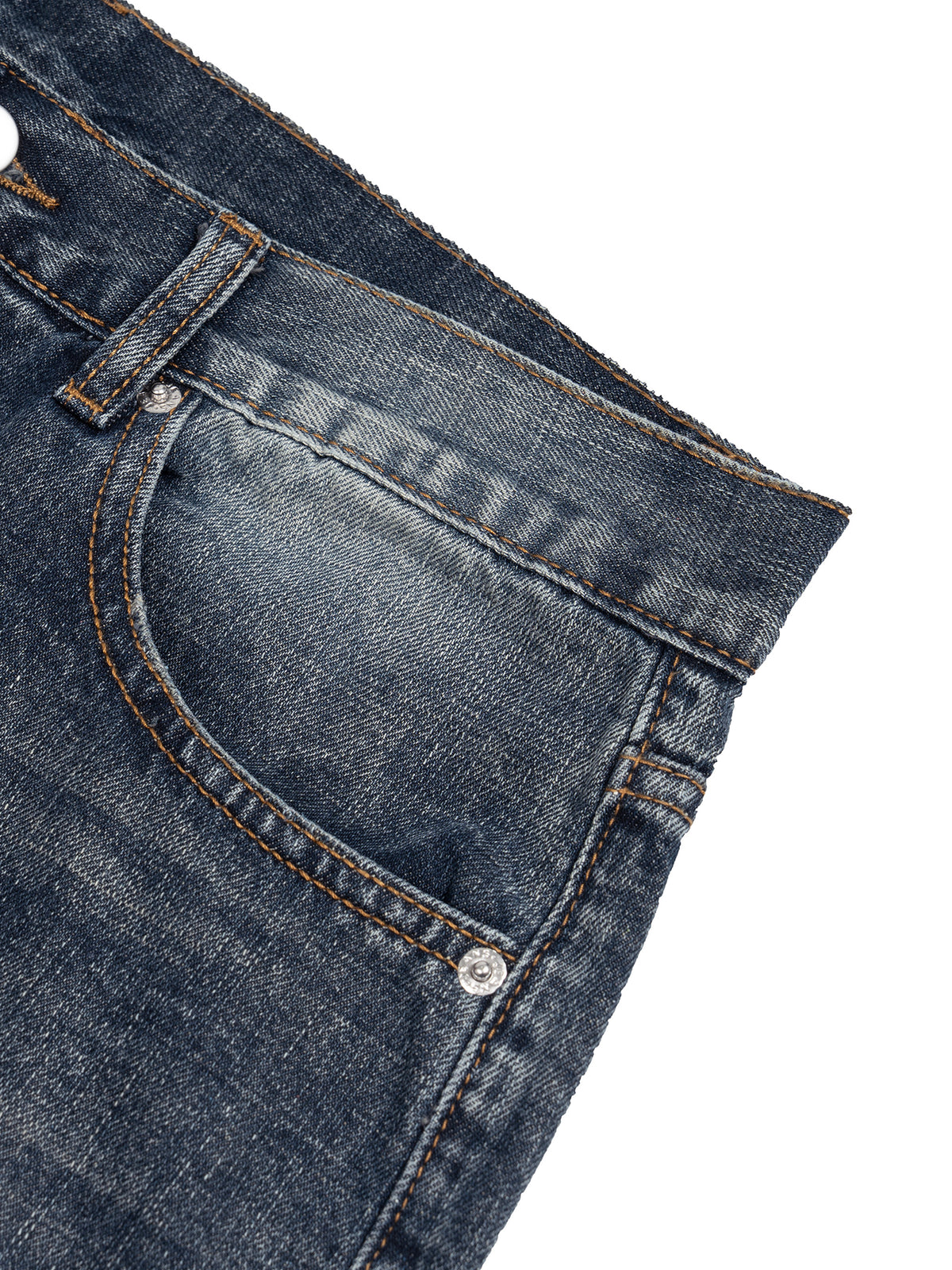 Men's Vintage Wash Denim Jeans