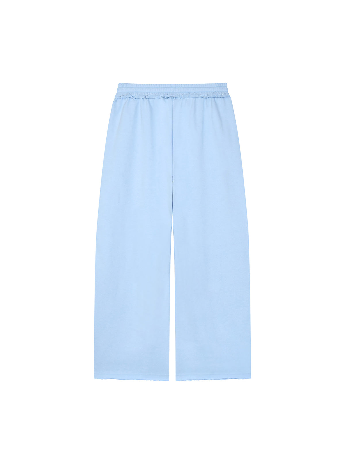 Women’s Wide Leg Raw Edge Sweatpants