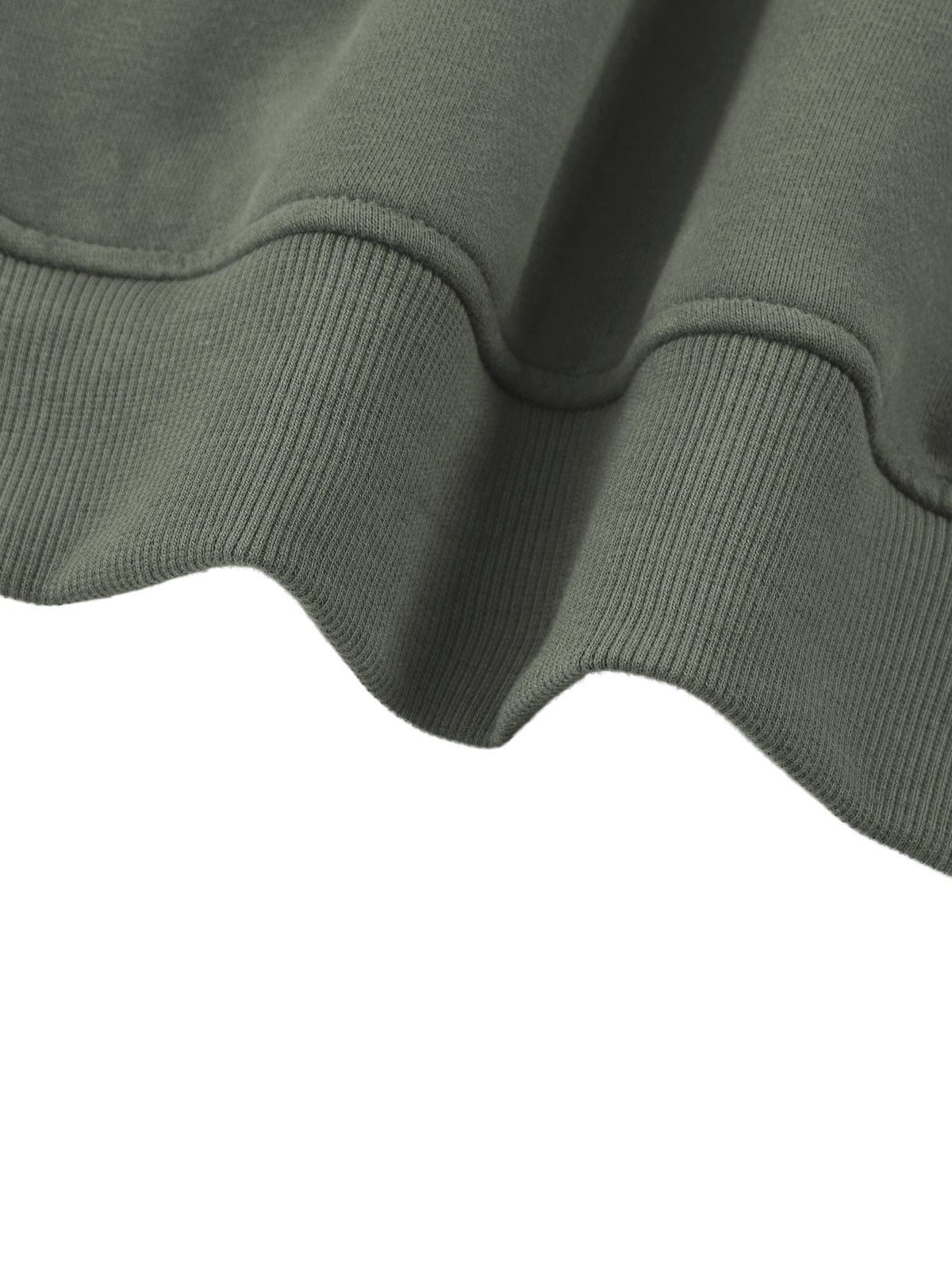 Unisex Oversized Piping Fleece Hoodie