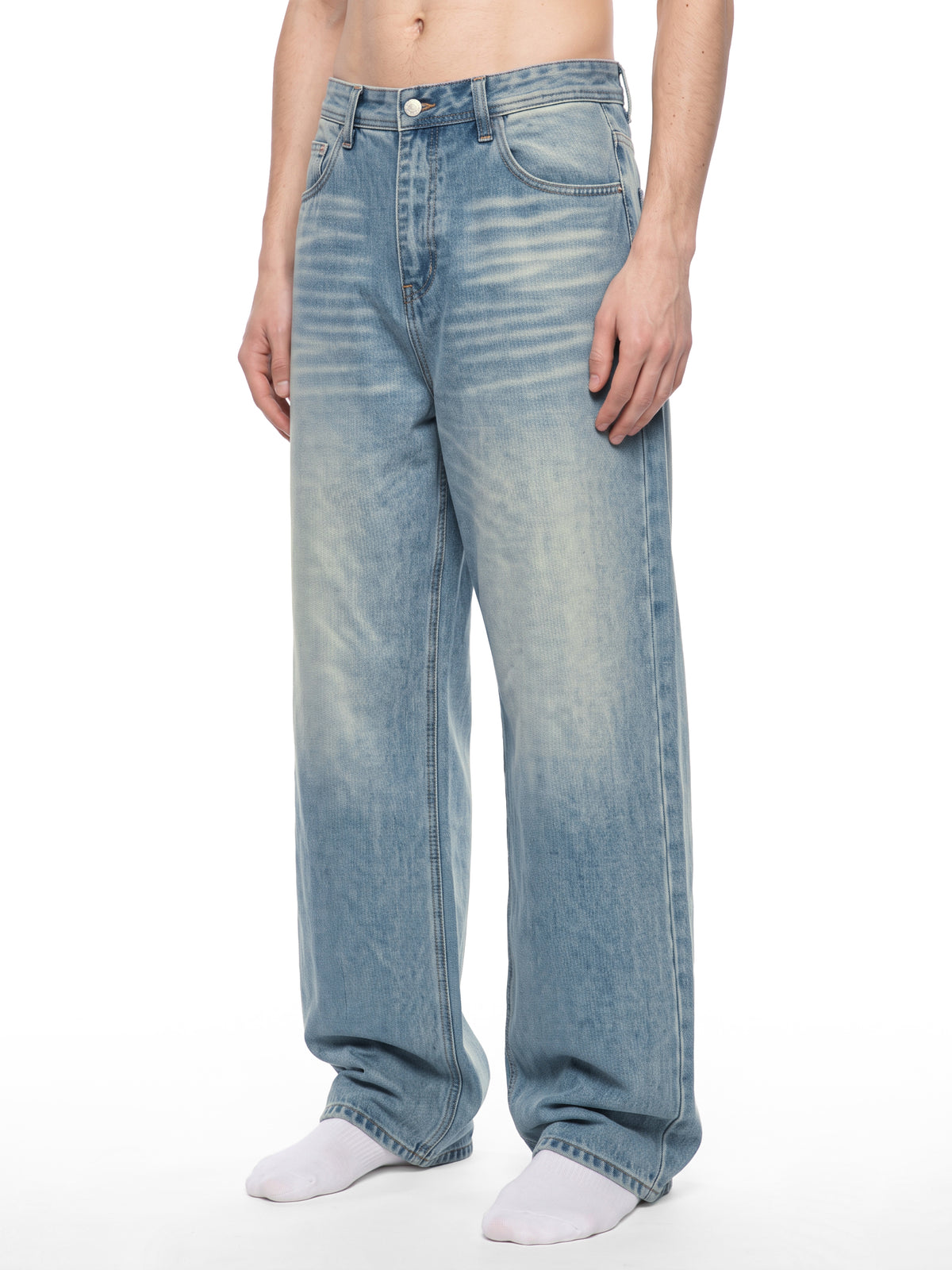 Men’s Vintage Wash Denim Jeans