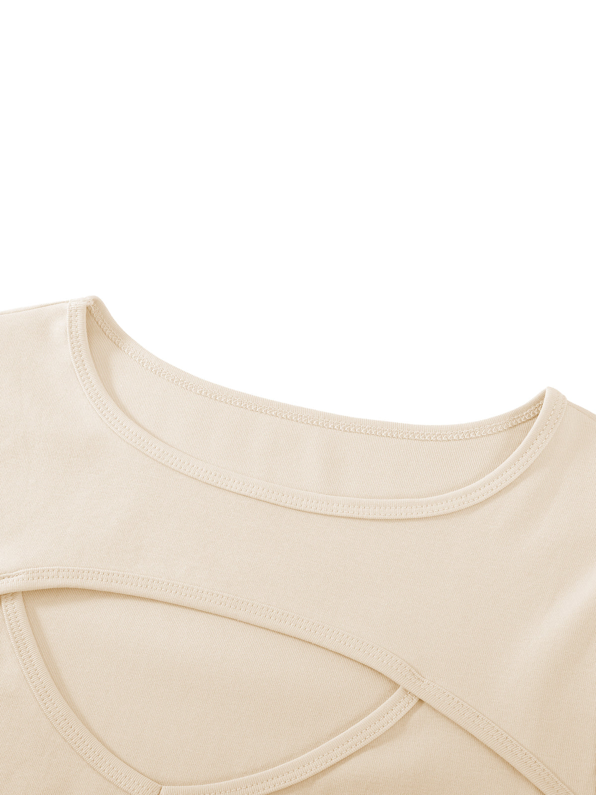 Women's Cutout Long Sleeve T-Shirt